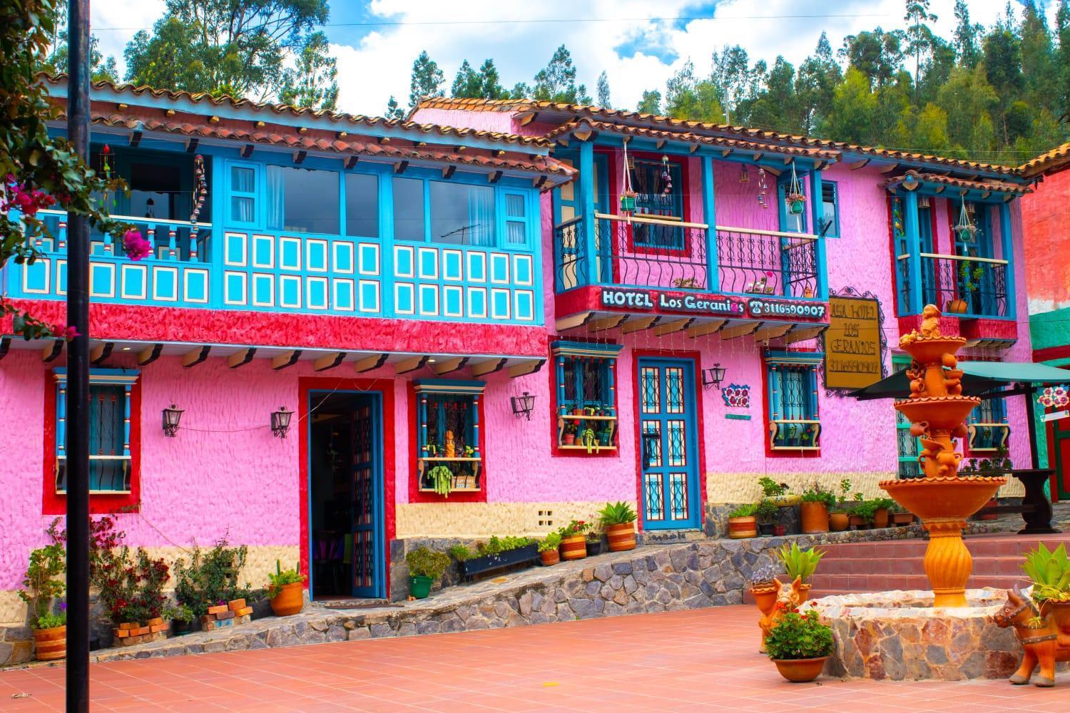 Hotel Los Geranios Duitama Exterior foto